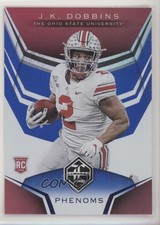 2020 Panini Chronicles Draft Picks Limited Phenoms Mirror Blue JK Dobbins #8 uk2