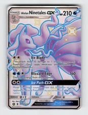 Alolan Ninetales GX SV53/SV94 Holo Hidden Fates Shiny Vault Pokemon MP on eBay