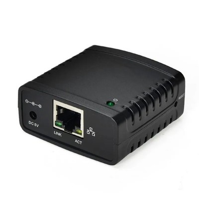 USB 2.0 LRP Printserver Share A LAN Ethernet Netzwerkdrucker Netzteil USB H1850