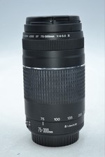 Canon EF 75-300mm f4-5.6 III Lens With Lens Caps 6543