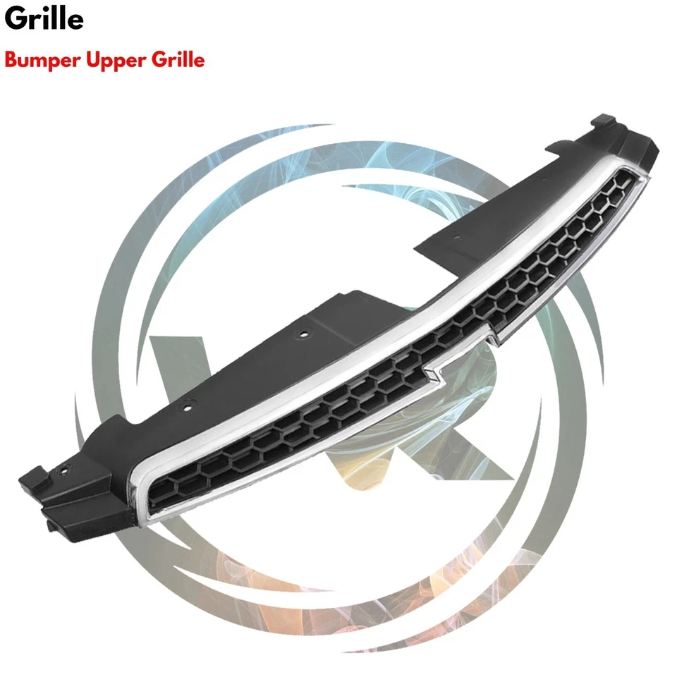 Front Bumper Cover Primed Plastic & Headlights Kit For 2011-2014 Chevrolet Cruze Foto 4 de 4