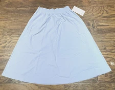 NEW Lululemon Stretch Woven Ruffle-Waist Midi Skirt Lavender Frost  Size S & M