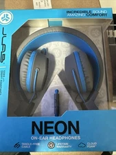 JLab Audio Wired On-Ear Headphones - Black