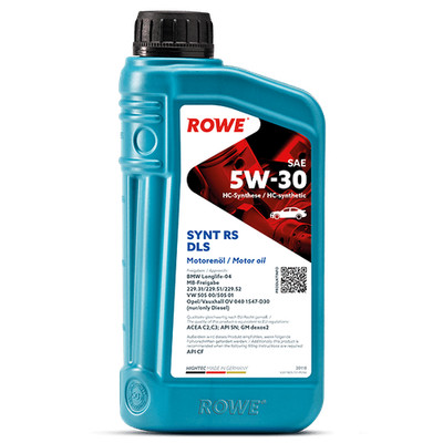 ROWE HIGHTEC SYNT RS DLS SAE 5W-30 Motorenöl 1L für BMW Mercedes Opel GM VW
