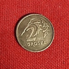  Coin From Poland, 2 Grosze, ISSUED 2000 FreeShipping E1