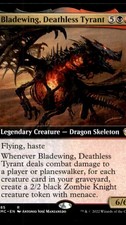 Bladewing, Deathless Tyrant LP Light Play Dominaria United Commander MTG [12188]