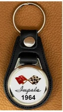 High Quality %100 leather RETRO KEYCHAIN for 1964 Impala