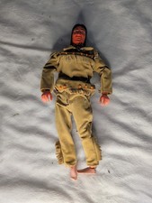 Vintage 1973 Gabriel Marx The Lone Ranger Tonto Action Figure Doll No belt