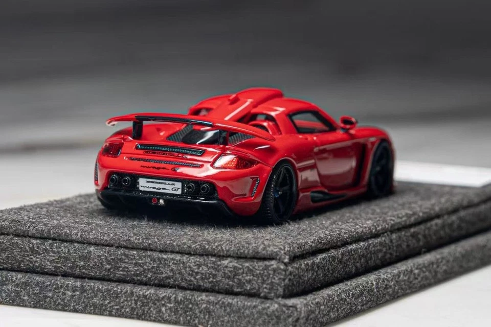 The Laboratory 1/64 Red Porsche Carrera model GEMBALLA MIRAGE GT - Image 3 of 4