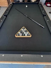 9Ft Pool Table Felt Professional Billiard Cloth Fits Standard 9 Foot Table Black