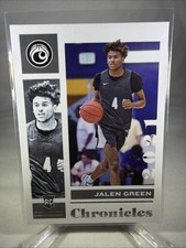 2021-22 Panini Chronicles Draft Picks #4 Jalen Green Chronicles Rookie Card A-15