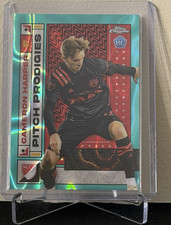 2022 Topps Chrome MLS Pitch Prodigies Cameron Harper Rookie #88 Red Bulls /299