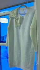 Beautiful and sophisticated Woollen dress with Bow