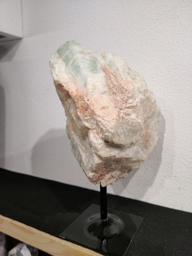 XL Aquamarin auf Metallständer 7,52kg 32cm hoch - Bild 2 von 10