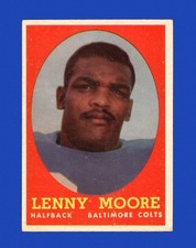 1958 Topps Set-Break # 10 Lenny Moore VG-VGEX *GMCARDS*