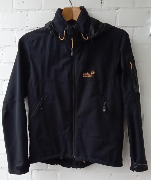 Women Jack Wolfskin Jacket Black L