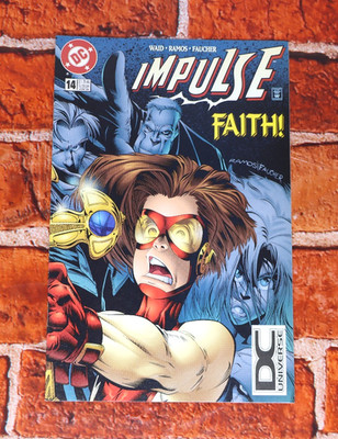 1996 DC Comic Impulse #14 Universe Logo Variant VF+/NM