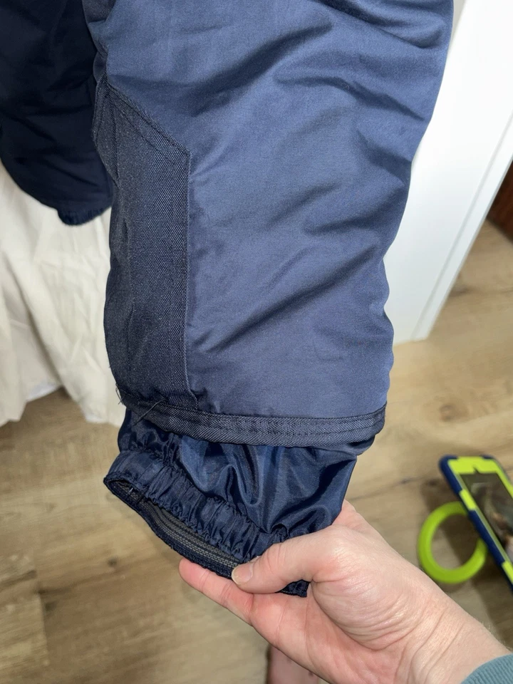 Champion Niños Talla S (8-10) Pantalones con tirantes de esquí para nieve Bolsillos con cremallera Correas ajustables Foto 3 de 4