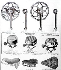 Heavily Illustrated 1934-1935 Bicycle Accessory Catalog ~ Vienna Austria 116 p.