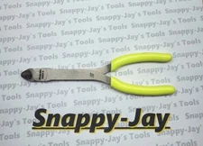 Snap-On Tools USA NEW HI-VIZ Soft Grip Mini Diagonal Cutter Plier 808CFHV