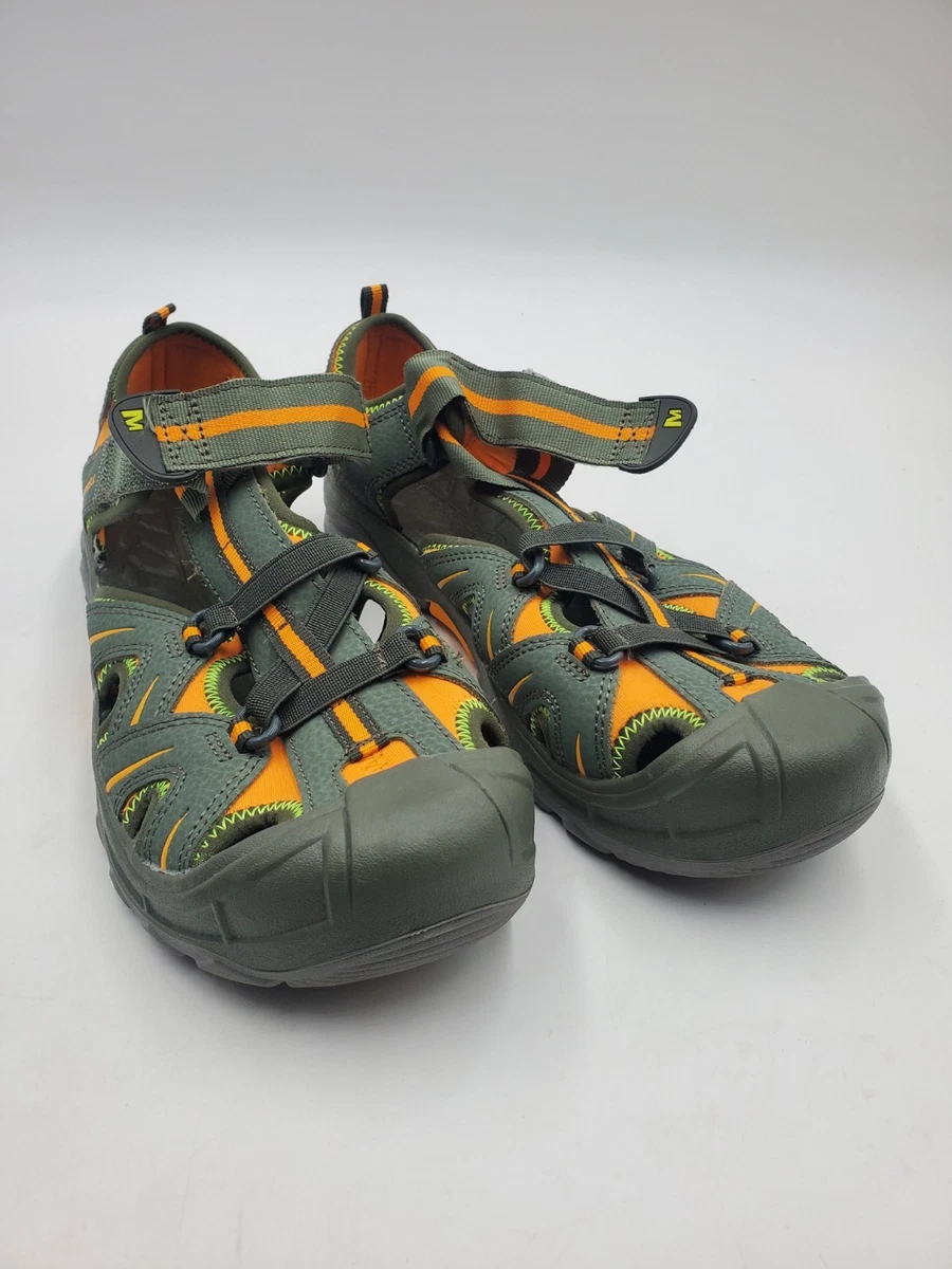 Merrell Men’s Navy and Lime Green Outdoor Sport Sandals Merrell Men main image 4
