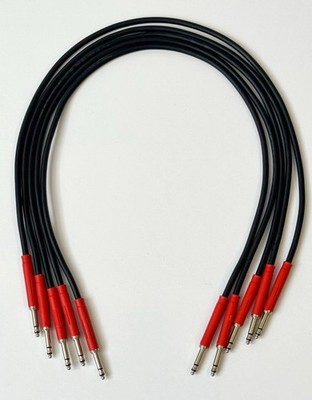 Neutrik NP3TT-P 1/4  TRS Patch Cable 26  (2ft)   Lot of 5   Studio Pro Audio