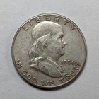 1950 P Franklin Silver Half Dollar