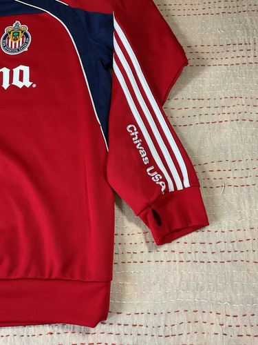 Adidas Chivas USA Corona Mexiko Futbol Fußball Training Trikot Sweatshirt - Bild 5 von 10