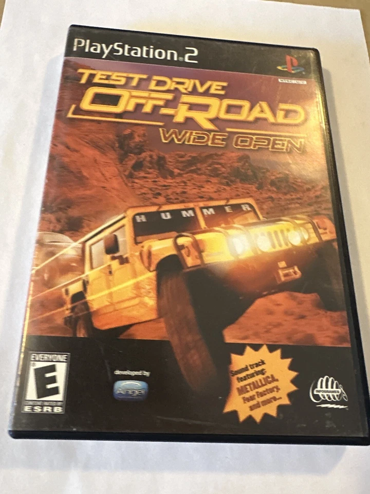 Test Drive Off-Road: Wide Open (Sony PlayStation 2, 2001) CiB With Manual Game - Image 3 of 4
