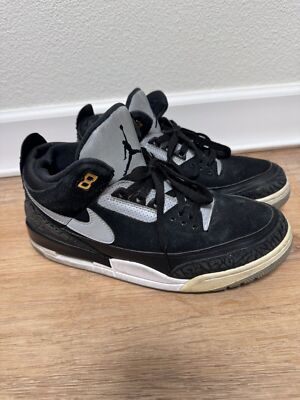 Nike And Gold Retro Black Cement Grey Metallic Gold Air Jordan