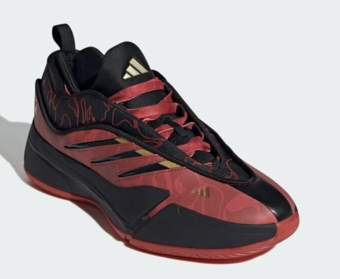 A Bathing Ape BAPE x Adidas Dame 9 Red IH0786 Size 9.5 NEW | eBay