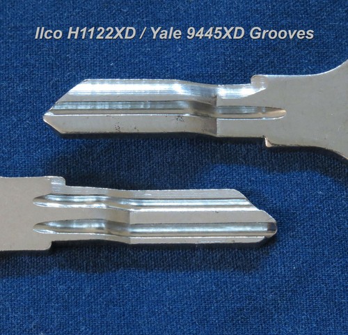 YALE & TOWNE OMEGA KEY BLANK FOR 1933 CHRYSLER PLYMOUTH DODGE DESOTO H1122XD NOS - Picture 5 of 5