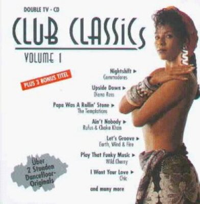 Club Classics 1 (1991, EMI) - 2 CD - Commodores ('Nightshift [7'02'']'), Dian...