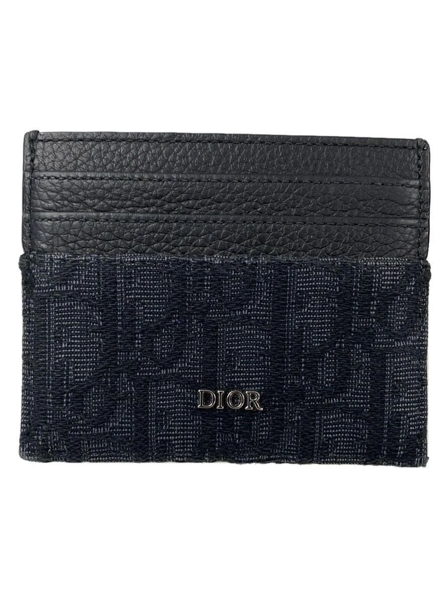 Étui à cartes Christian Dior Pass noir homme occasion