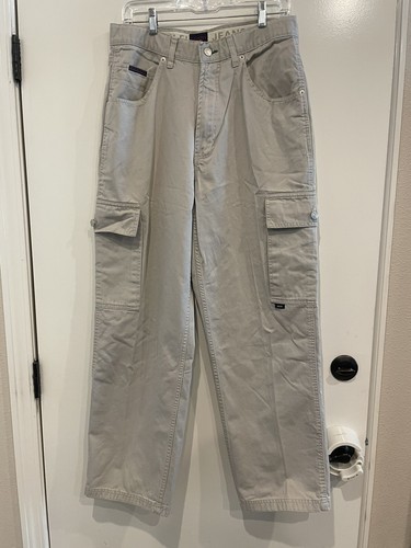 VINTAGE 1999 Tommy Jeans Tommy Hilfiger Khaki Cargo Pants Mens Size 32x32 |  eBay