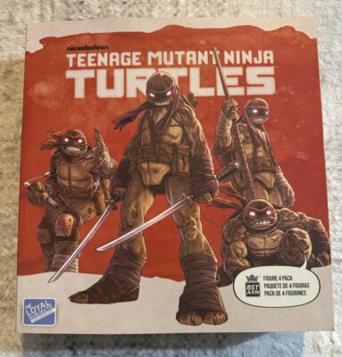 Ninja Turtle Tmnt Bst Axn Idw Inspired Zombie Turtle 5in Action Figure 4-pack