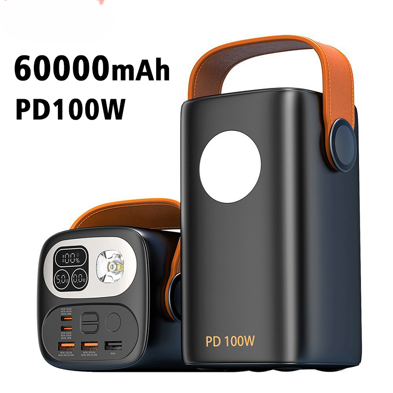 High-Capacity Fast Charging Power Bank for Laptop & iPhone-image