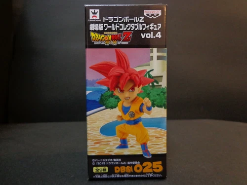Figura Coleccionable BANPRESTO Dragon Ball Z WCF Son Goku God World BATALLA DE DIOSES
