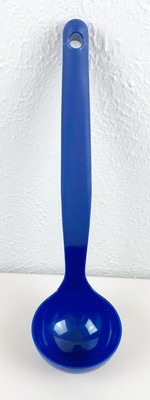 Tupperware Series E Blue Soup Ladle Heat Resistant Plastic New( Not In Plastic)