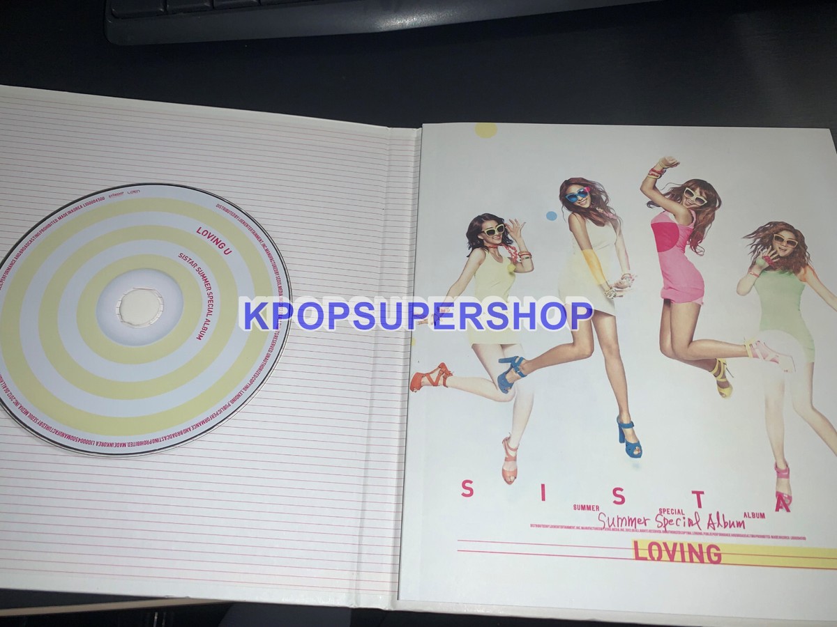 Sistar Summer Special Album Loving U CD Photobook Great Condition Sistar Summer Special Album Loving U CD Photobook Great Condition