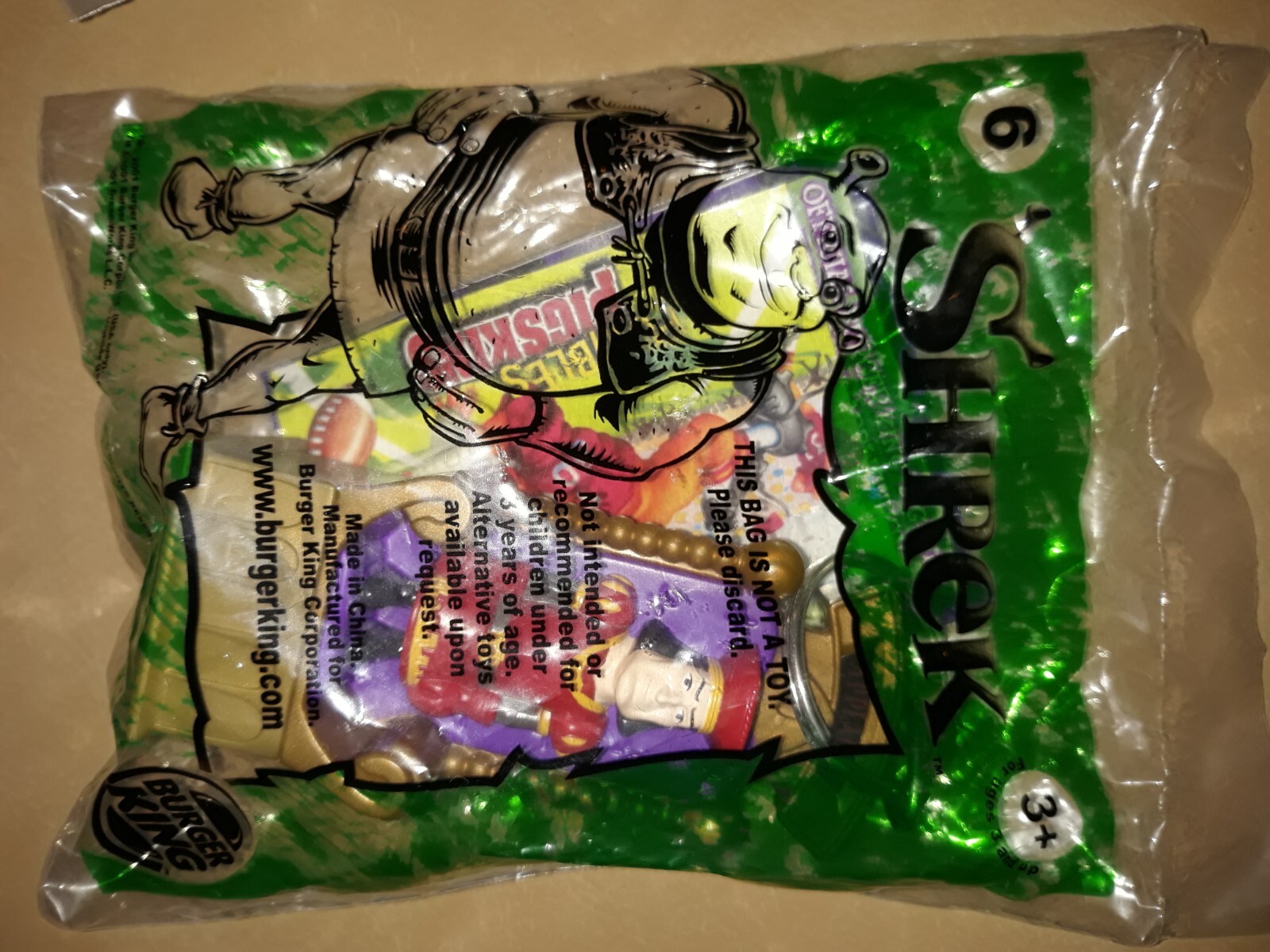 Shrek 2001 Burger King Toys Complete Set of 9 No Duplicates Mint eBay