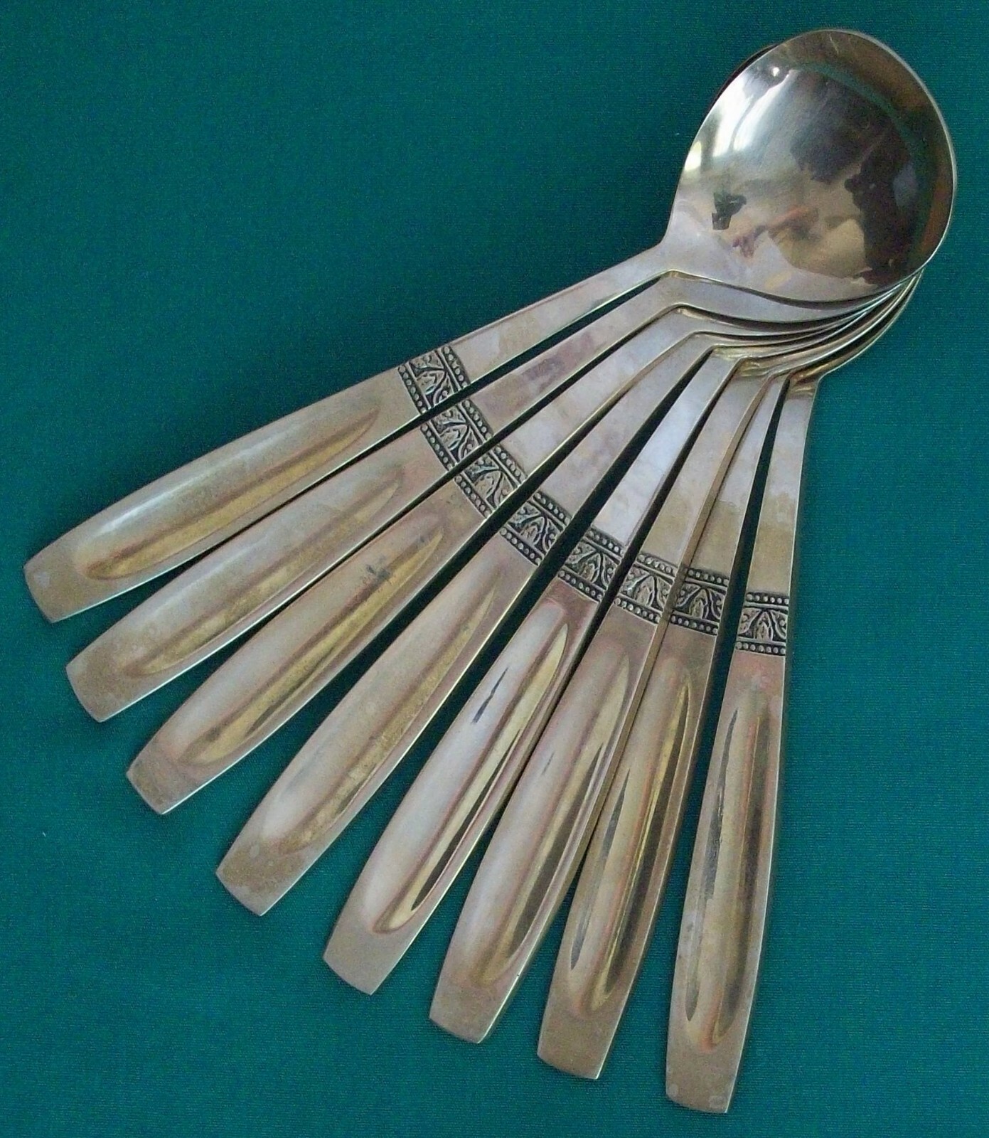 Nickel Bronze Flatware Service James Quality Jewelers Thailand Wood Box