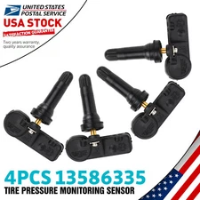 4X TPMS OEM 13586335 FOR CHEVROLET TRAX/VOLT TIRE PRESSURE SENSOR 315MHz