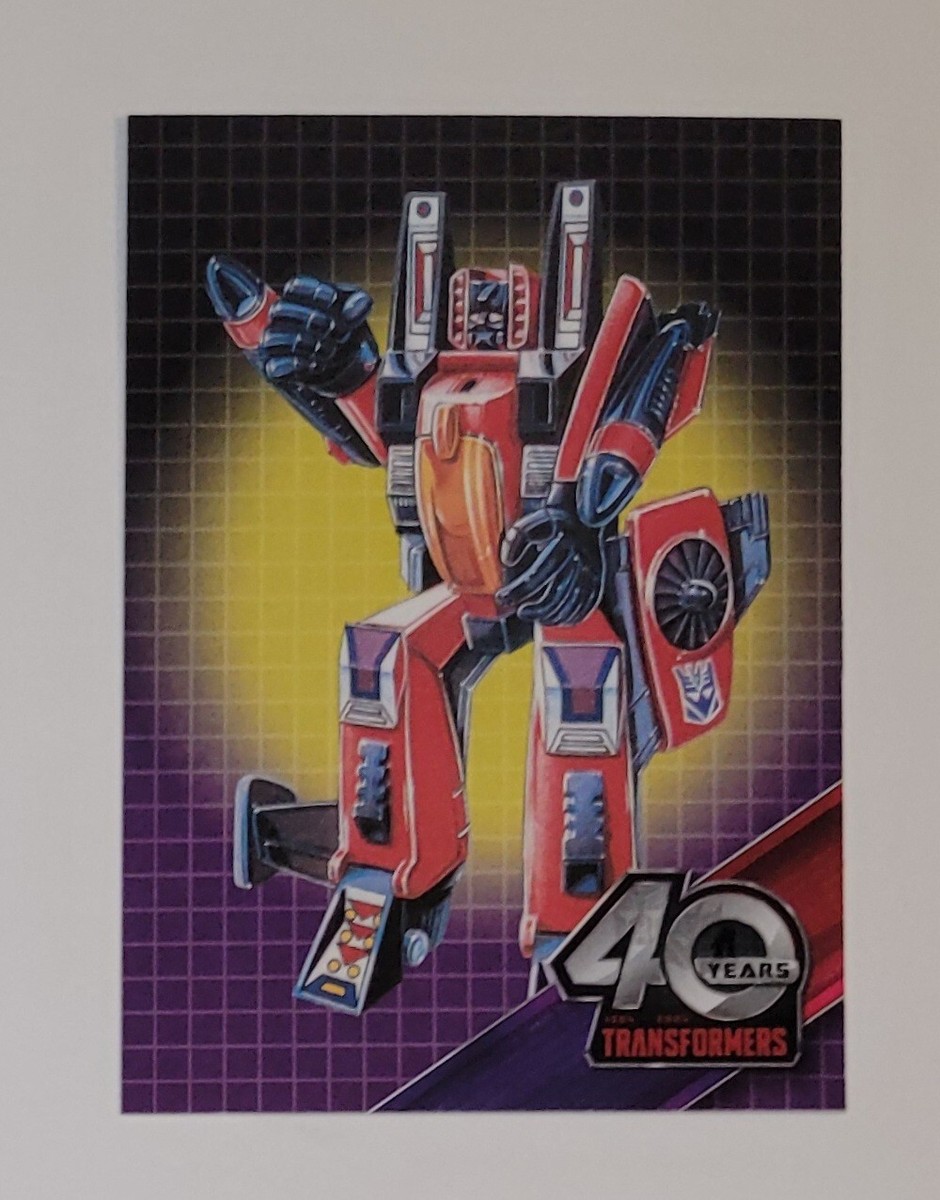Dynamite Transformers 40th Anniversary Thrust 65 Base Trading Card