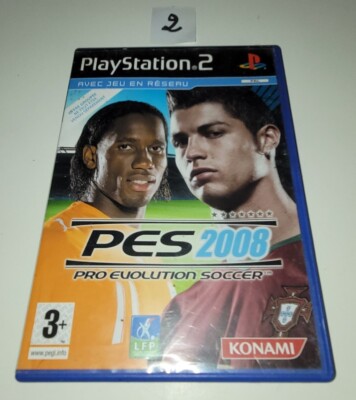 Jeu PlayStation 2 – Pro Evolution Soccer PES 2008 Complet, Bon état, Version Française