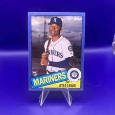 KYLE LEWIS 2020 Topps Series 2 BLUE 1985 35th Anniversary RC SP #85TB-41 Rookie