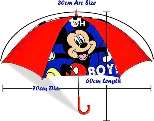 Kids Windproof Classic Umbrellas, Children Foldable School Travel Gift for 3-7Y - Picture 47 of 77
