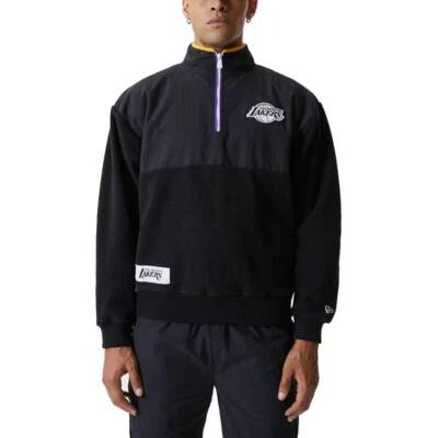 New Era NBA Eastwest Los Angeles Lakers Sweatpulli Homme Noir 37778 - Photo 1/4