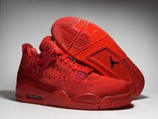 jordan 4 red flyknit