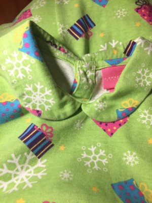 j khaki christmas dress J Khaki Girls Red Green White Striped Long Sleeve Christmas Holiday Dress 4 NEW